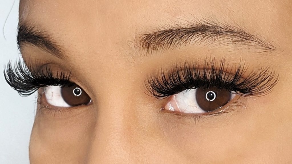 long fusion lash extensions by the auracle salon in portmore jamaica best fusion lash tech